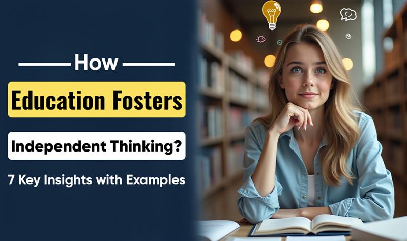 How Education Fosters Independent Thinking? 7 Key Insights with Examples - Media Express24