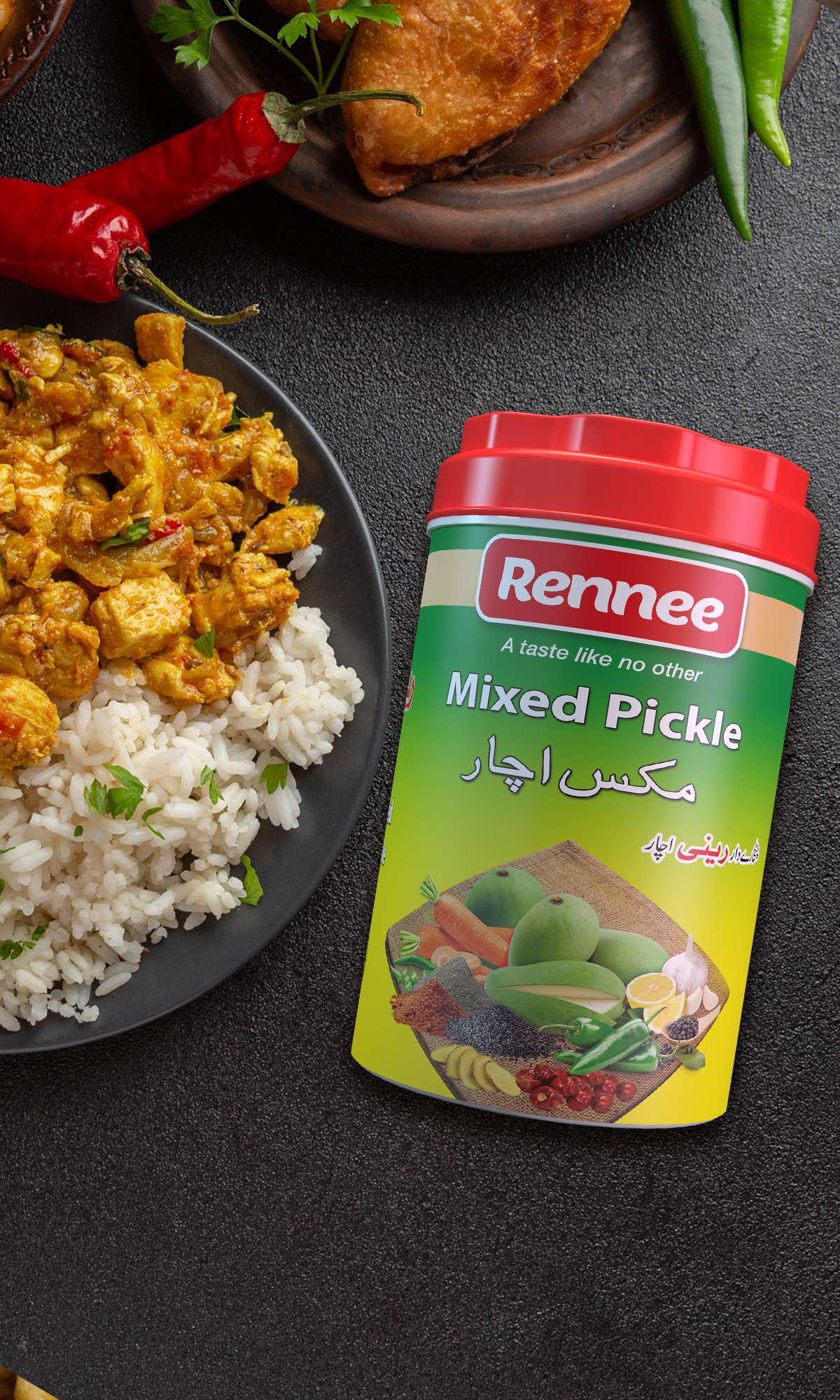 Mixed Achar | Spicy & Tangy Pickles by Rennee Foods