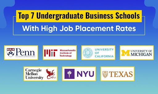 Top 7 Undergraduate Business Schools with High Job Placement Rates