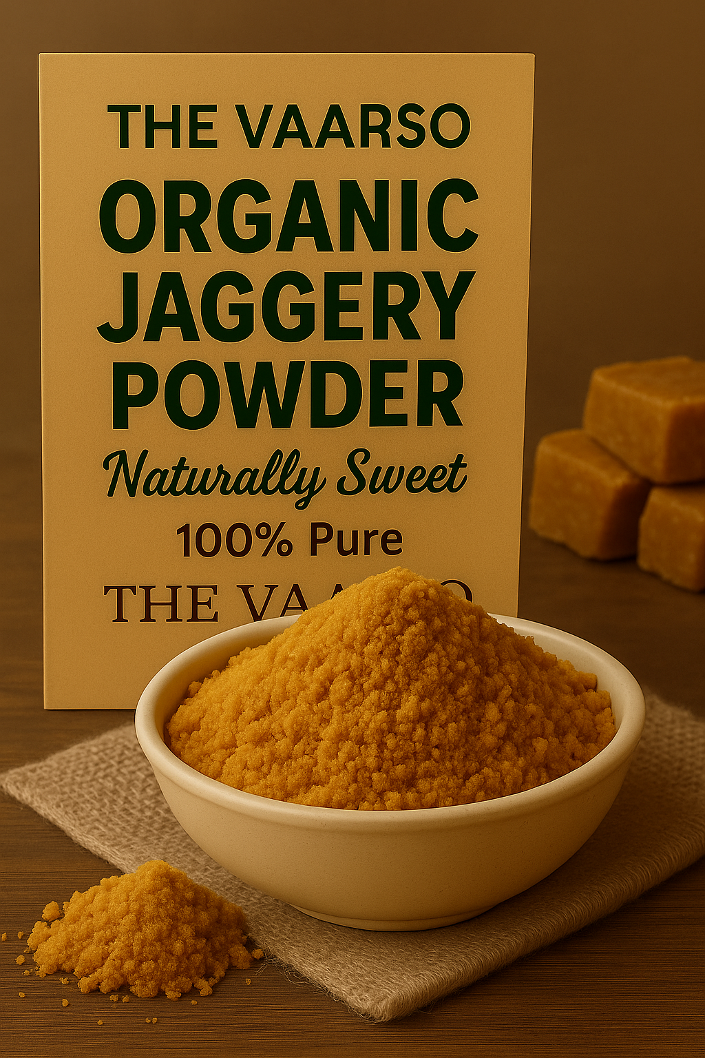 India’s Best Organic Jaggery Powder by The Vaarso – THEVAARSO