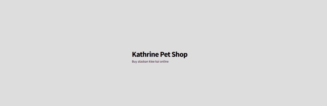 Kathrine Pet Shop Cover Image