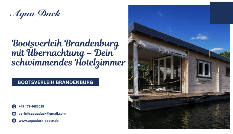 Bootsverleih Brandenburg mit Übernachtung – Dein schwimmendes Hotelzim