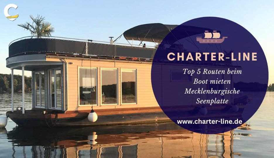 ? Top 5 Routen beim Boot mieten Mecklenburgische Seenplatte