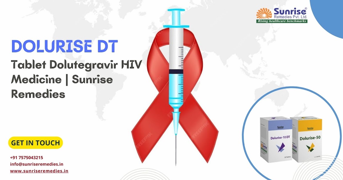 Dolurise DT Tablet Dolutegravir HIV Medicine | Sunrise Remedies