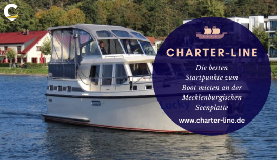 Charter Line — Die besten Startpunkte zum Boot mieten an der Mecklenburgischen Seenplatte