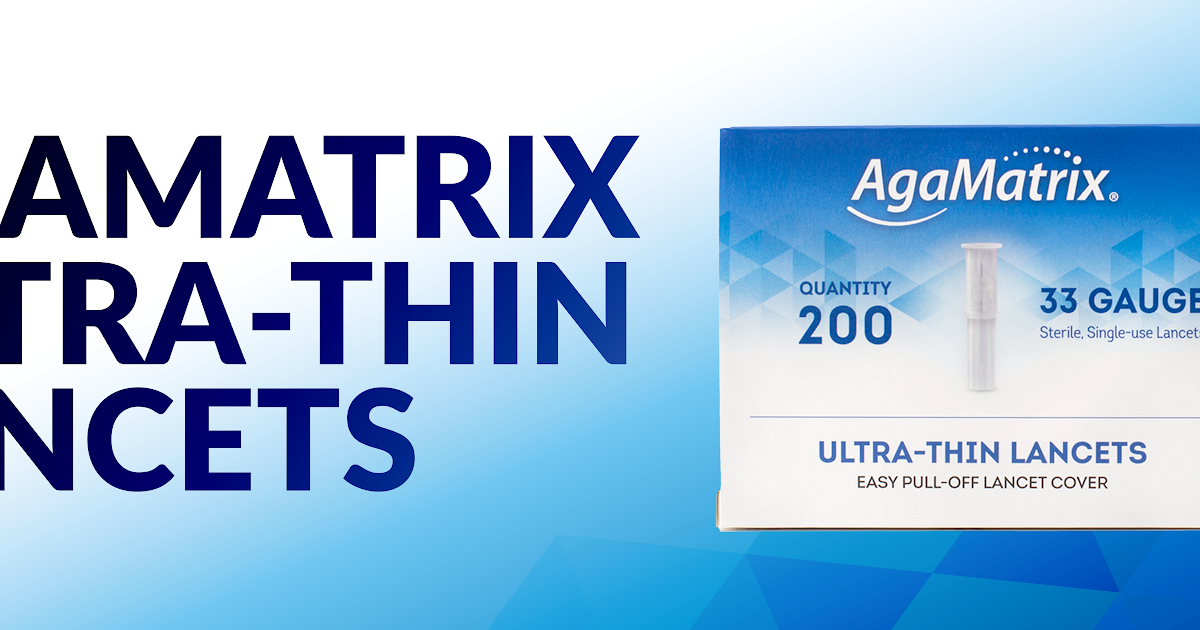 Benefits of Using AgaMatrix Ultrathin Lancets for Daily Diabetes Monitoring