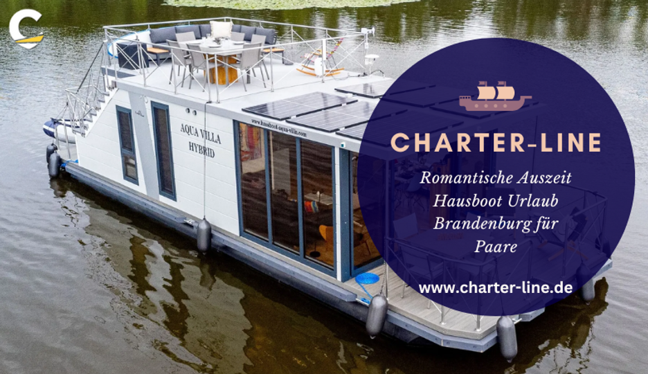 Romantische Auszeit Hausboot Urlaub Brandenburg für Paare
