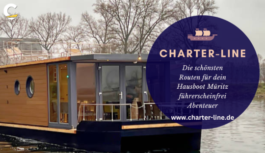 Charter Line — Die schönsten Routen für dein Hausboot Müritz führerscheinfrei Abenteuer ??