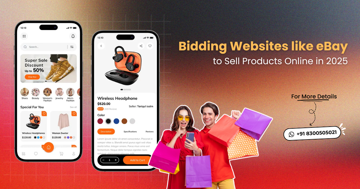 Bidding Websites like eBay to Sell Products Online in 2025