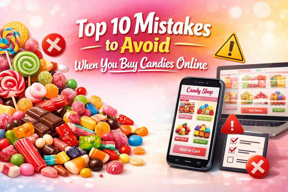 Top 10 Mistakes to Avoid When You Buy Candies Online