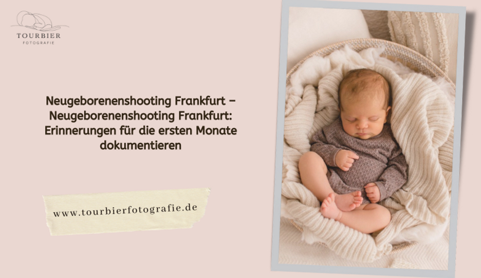 Neugeborenenshooting Frankfurt: Erinnerungen für die ersten Monate dokumentieren