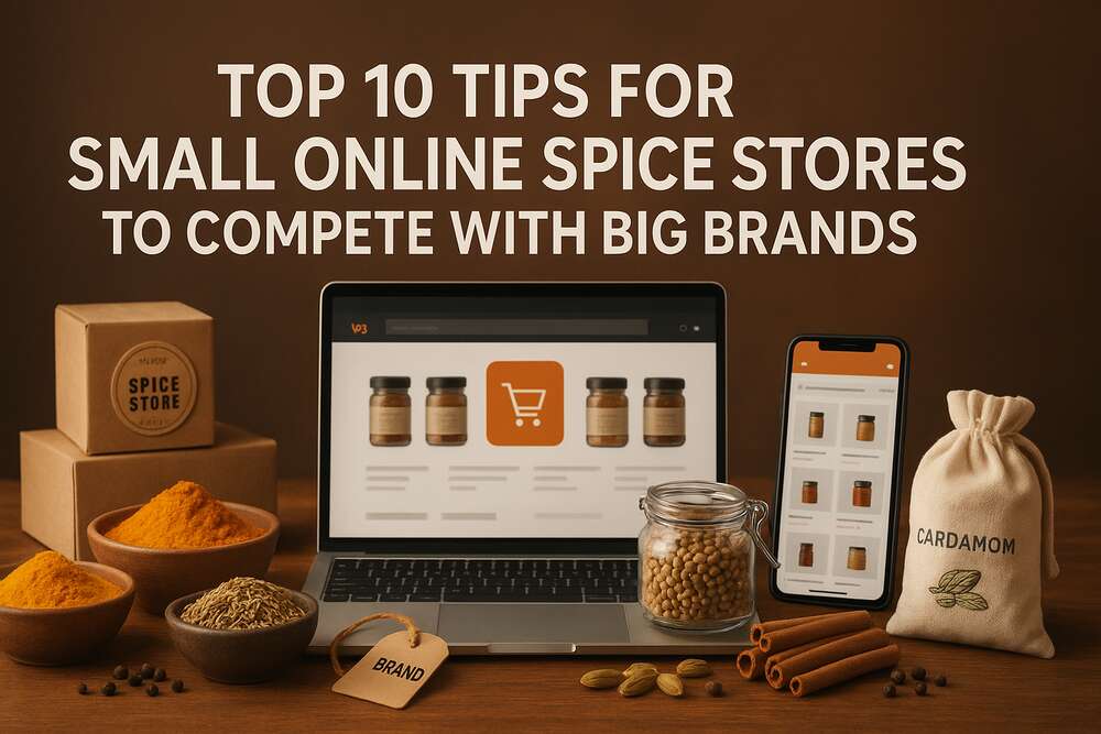 Top 10 Tips for Small Online Spice Stores to Compete with Big Brands
