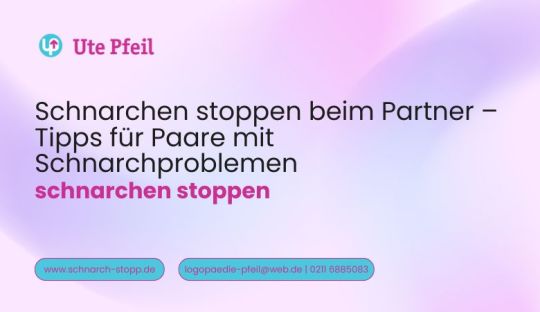 schnarch-stopp — Schnarchen stoppen beim Partner – Tipps für Paare mit Schnarchproblemen