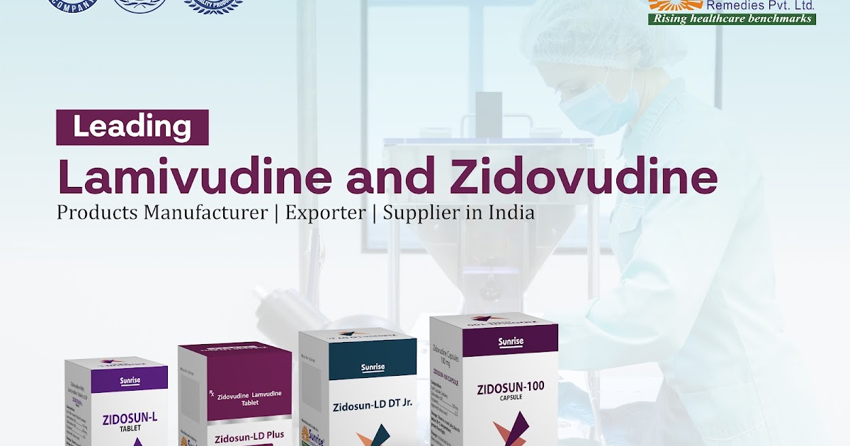 Lamivudine and Zidovudine Products Manufacturer in India
