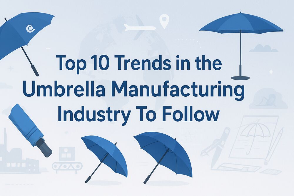 Top 10 Trends in the Umbrella Manufacturing Industry To Follow - hotusdeals4you