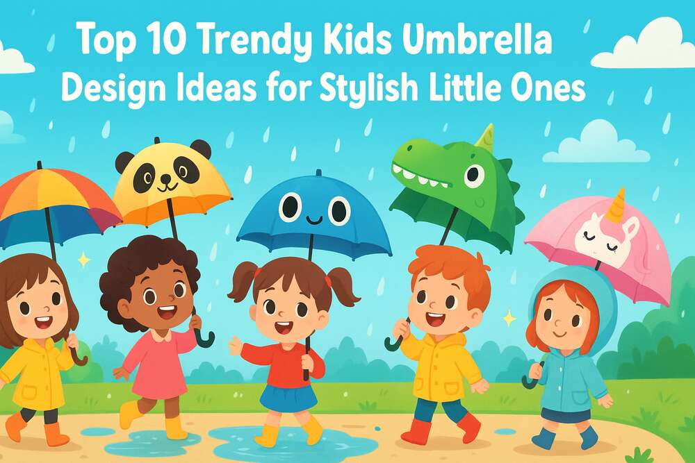 Top 10 Trendy Kids Umbrella Design Ideas for Stylish Little Ones