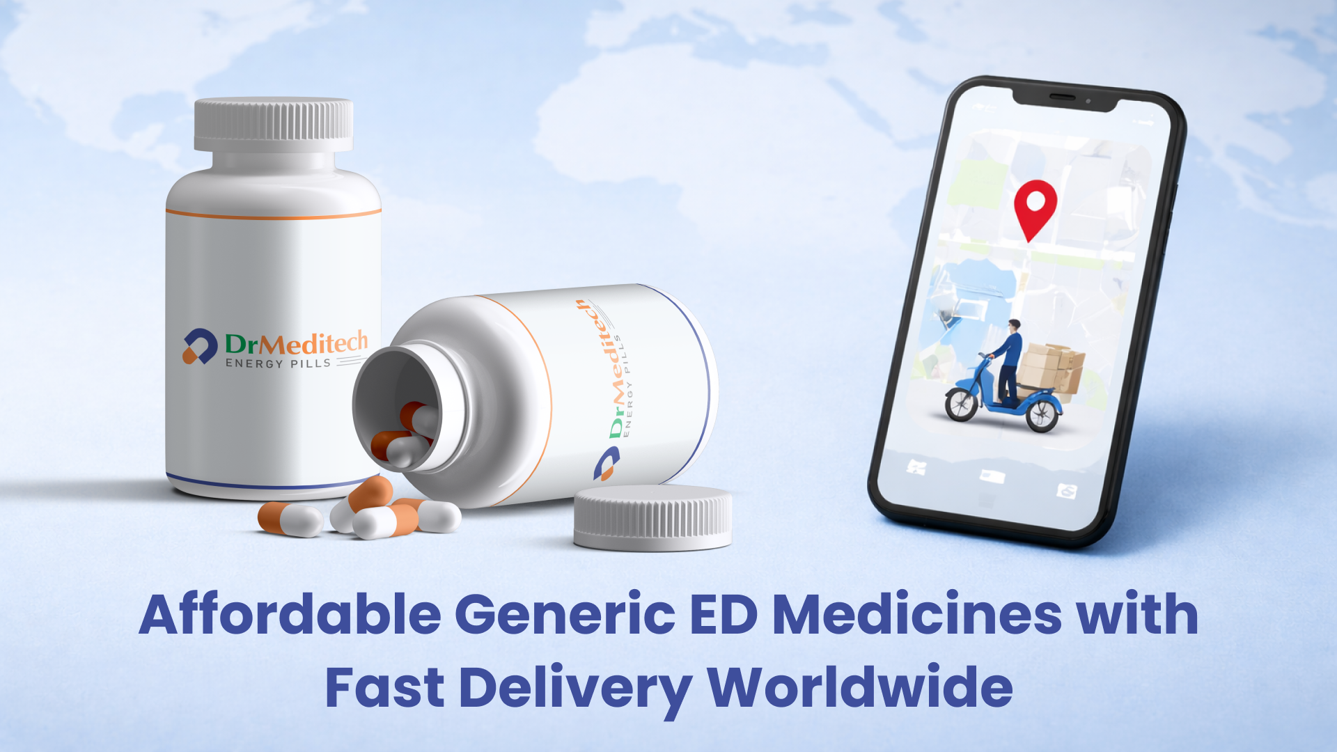 Affordable Generic ED Medicines with Fast Delivery Worldwide