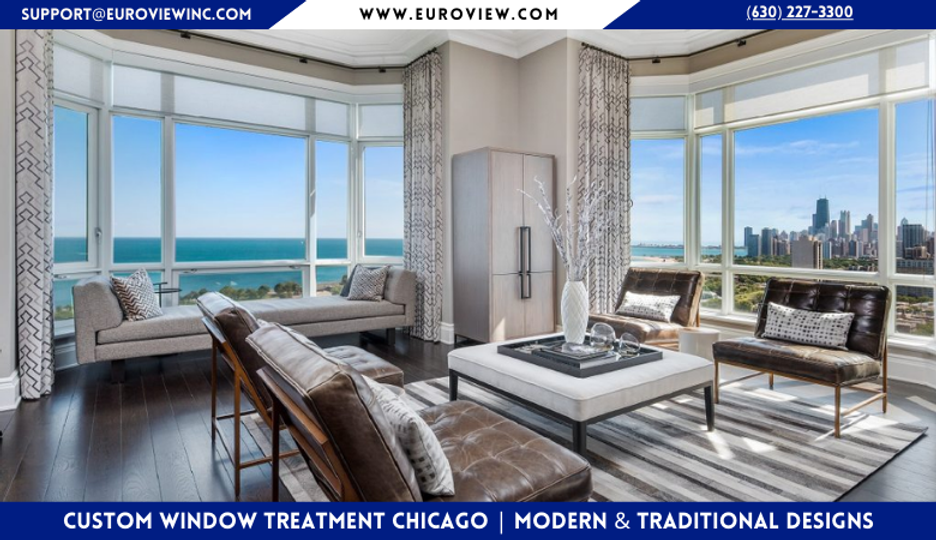 Custom Window Treatment Chicago | Modern & Traditional Designs