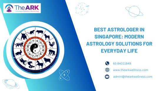 The Ark Wellness — Best Astrologer in Singapore: Modern Astrology Solutions for Everyday Life
