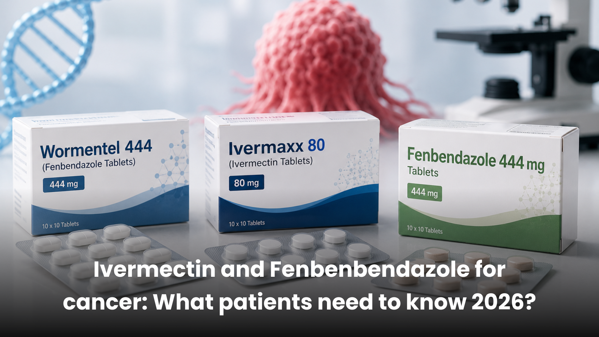 Ivermectin and Fenbendazole for cancer: What patients need to know 2026?